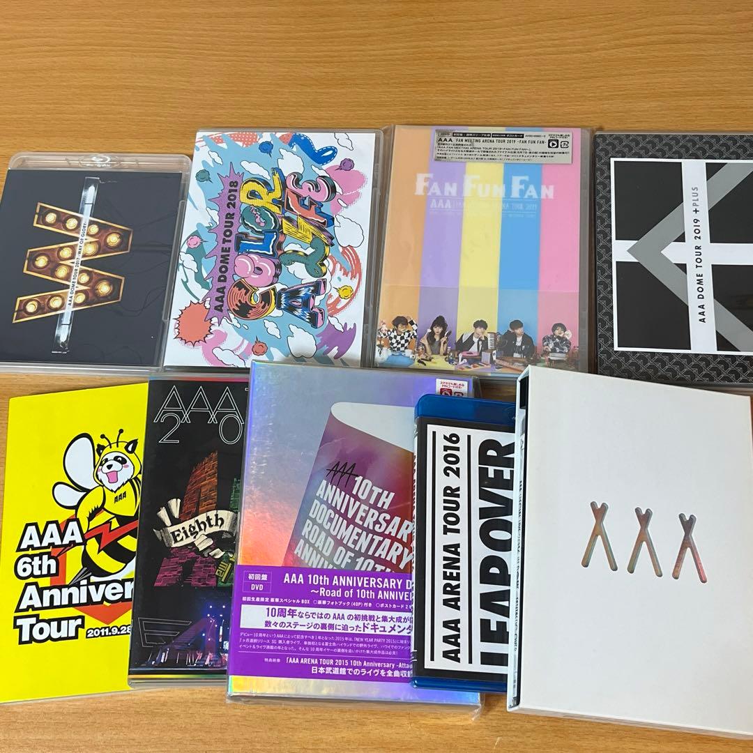 AAA DVD まとめ売り　9個セット