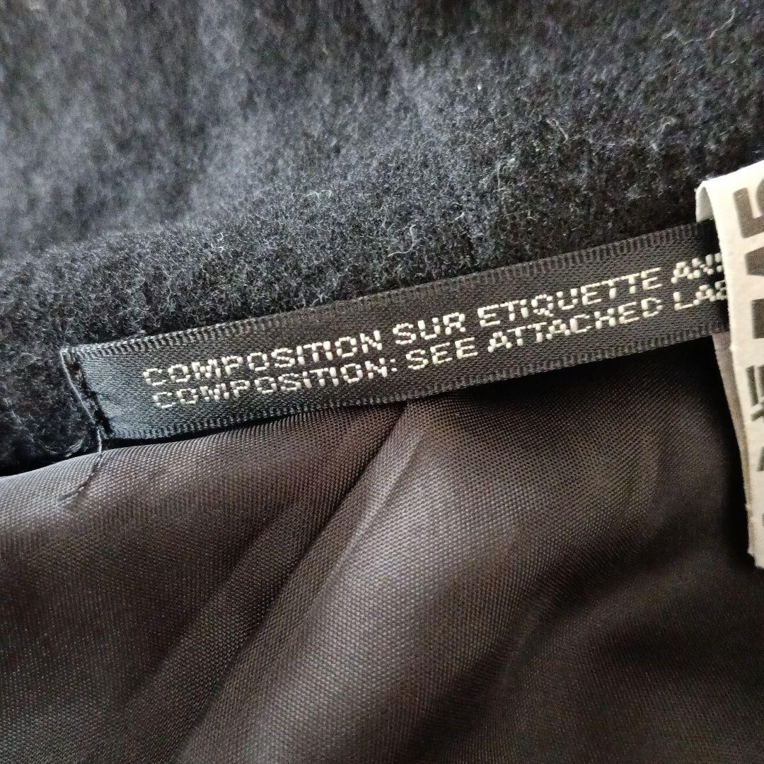 ヨウジヤマモト　ロングコート　ガウン　ブラック