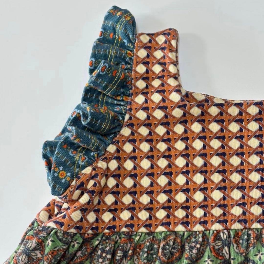 ワンピース Misha & Puff Assemblage Ruffle Dress