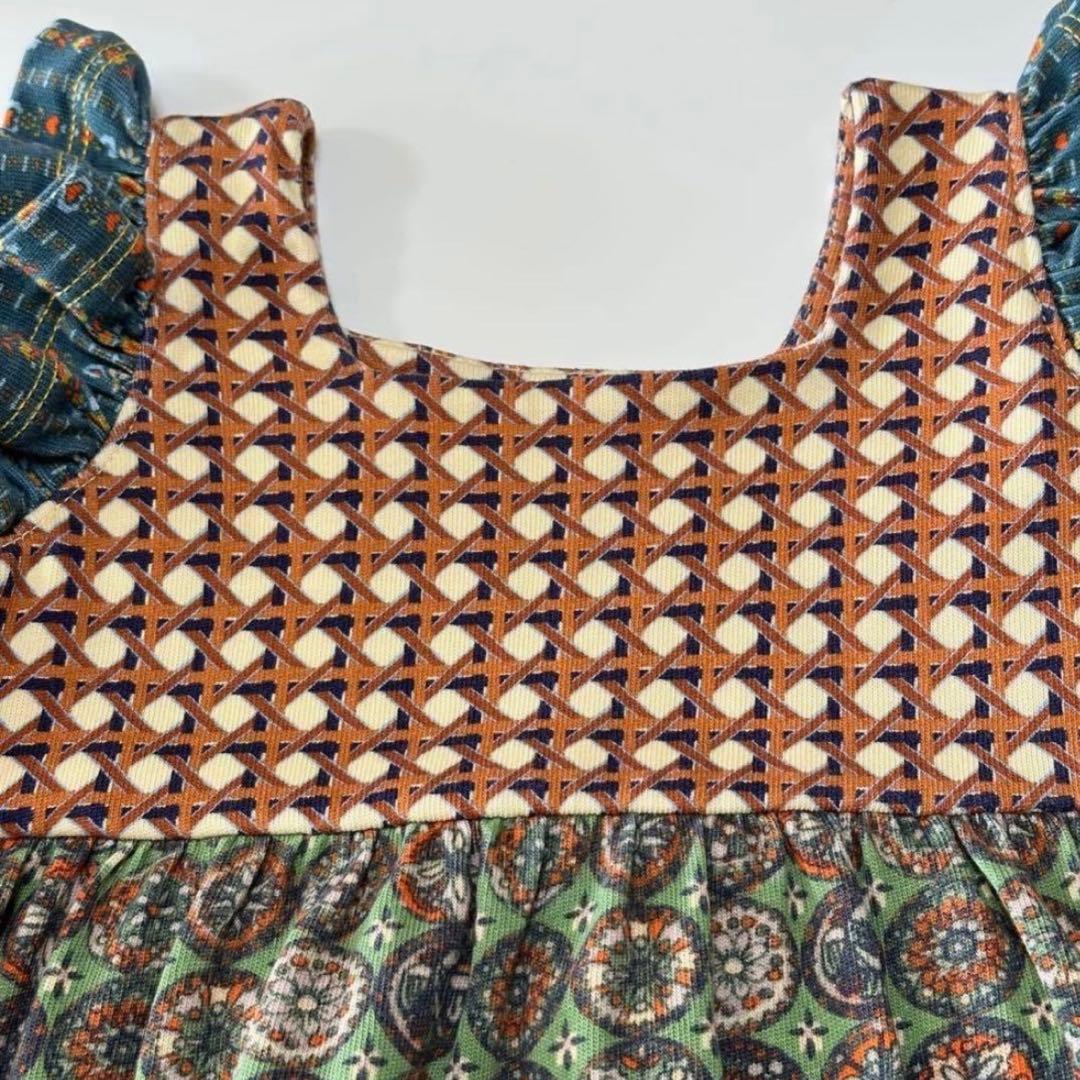 ワンピース Misha & Puff Assemblage Ruffle Dress