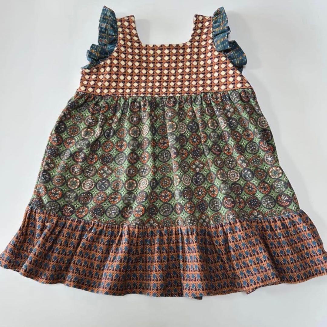 ワンピース Misha & Puff Assemblage Ruffle Dress