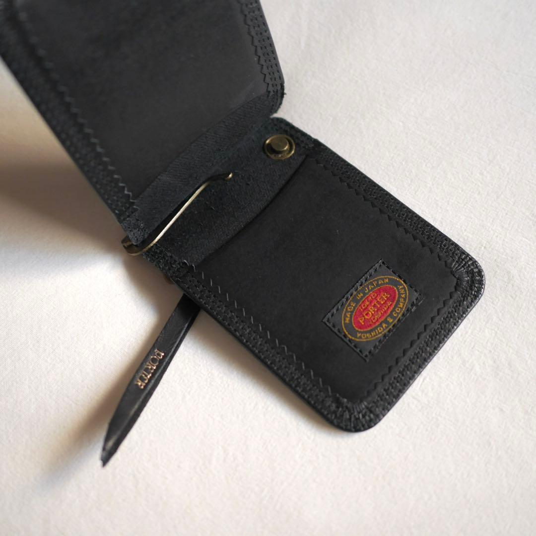 PORTER Lumber ポーター レザーマネークリップ
