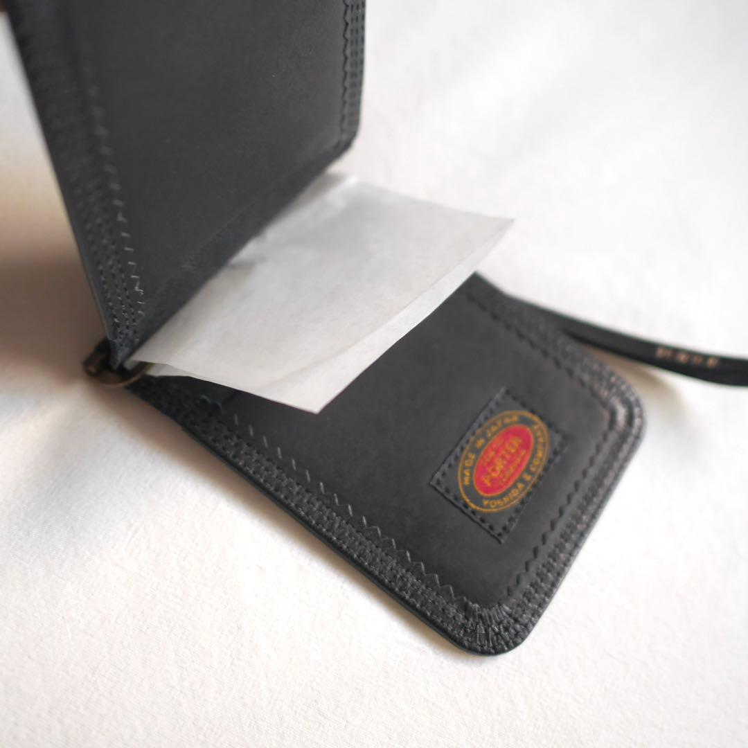 PORTER Lumber ポーター レザーマネークリップ