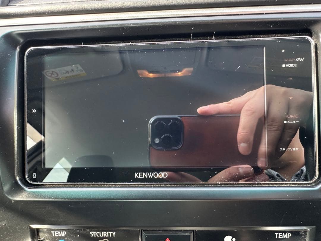 KENWOOD MDV-M808HDW 7インチワイド　200mm カーナビ