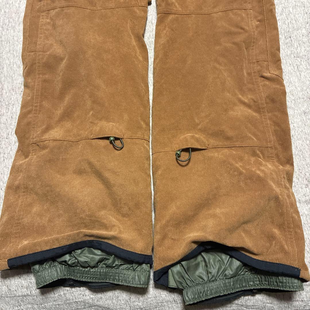 【廃盤品】burton コーデュロイ　ワイドカーゴパンツ