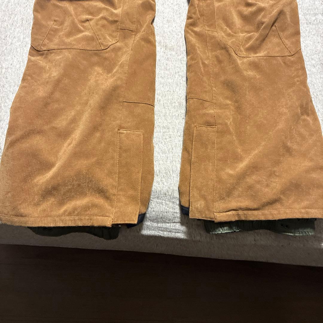【廃盤品】burton コーデュロイ　ワイドカーゴパンツ