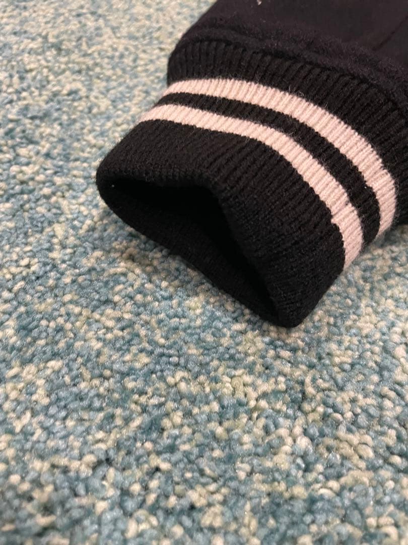 美品ヒステリックグラマー ヒスガール デビル刺繍 スタジャン M