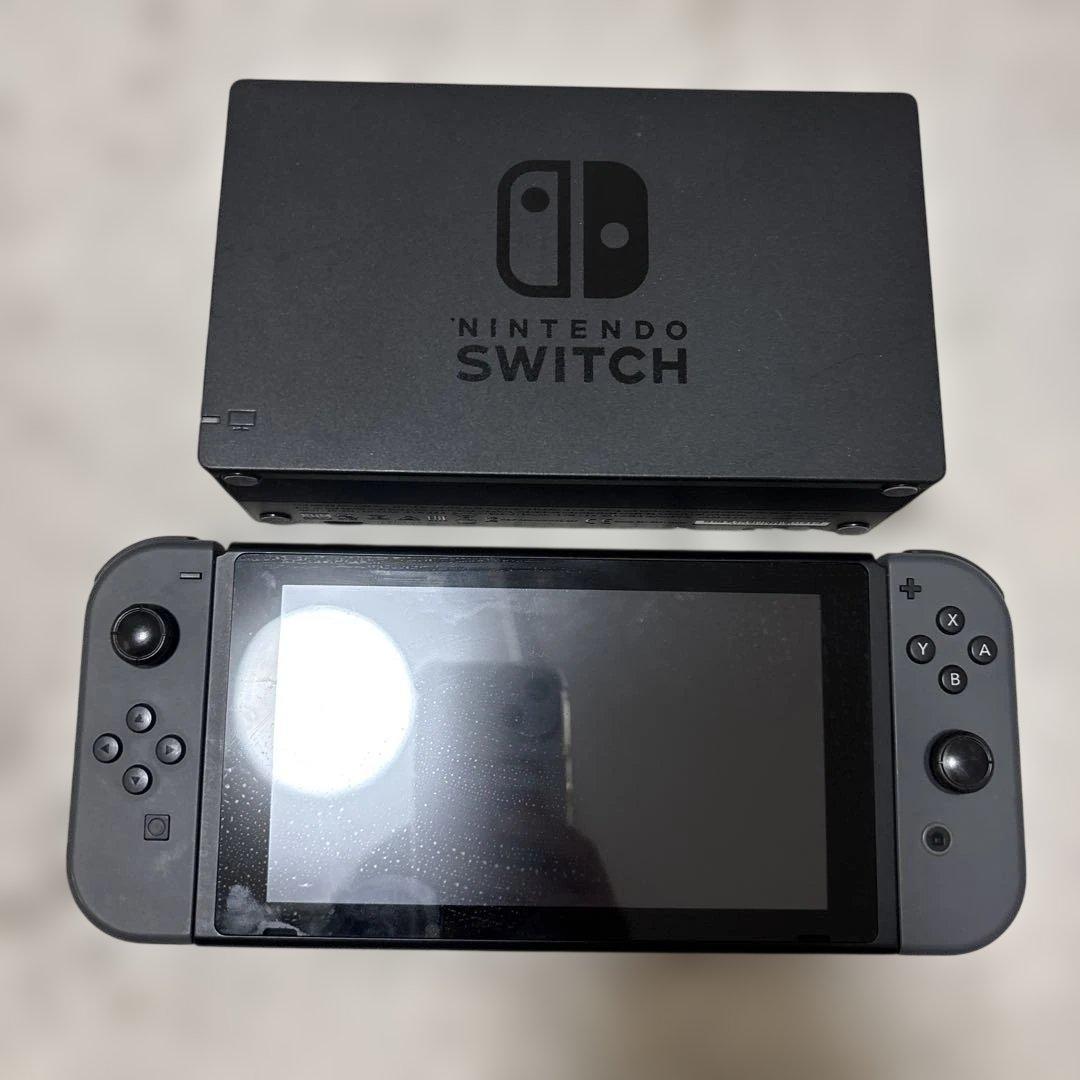 Nintendo Switch 本体 ブラック ACアダプター・マイク付
