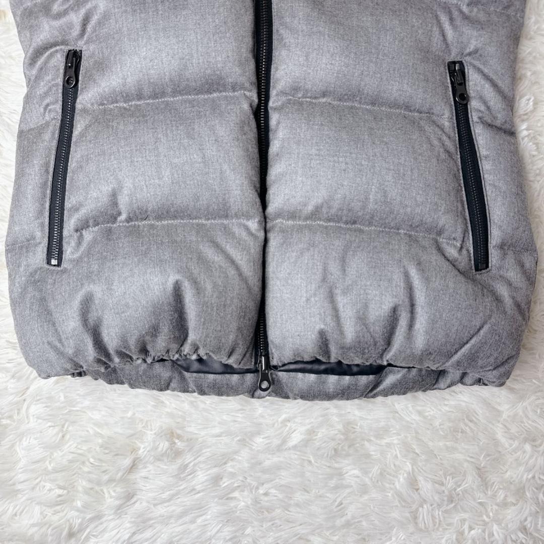 未使用級 DUVETICA 別注 ダウンベスト カシミヤ FEBEDUE