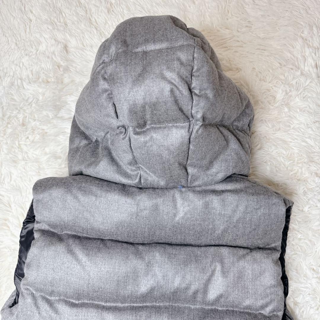 未使用級 DUVETICA 別注 ダウンベスト カシミヤ FEBEDUE