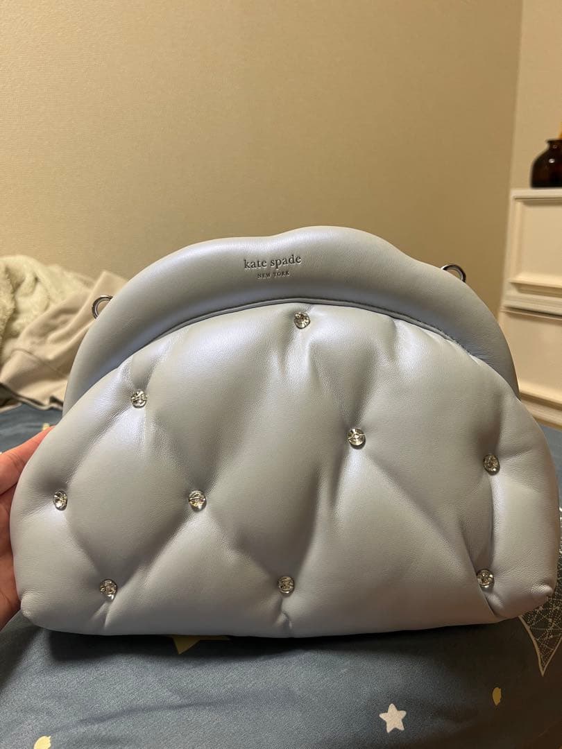 kate spade クラッチバッグ シェード キルテッド クラウド クラッチ