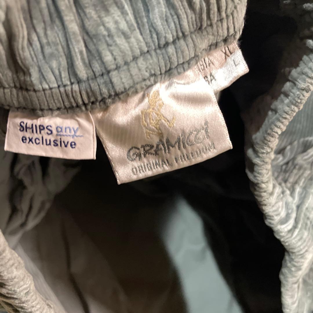 SHIPS any別注 GRAMiCCi: ルーズ テーパードコーデュロイパンツ