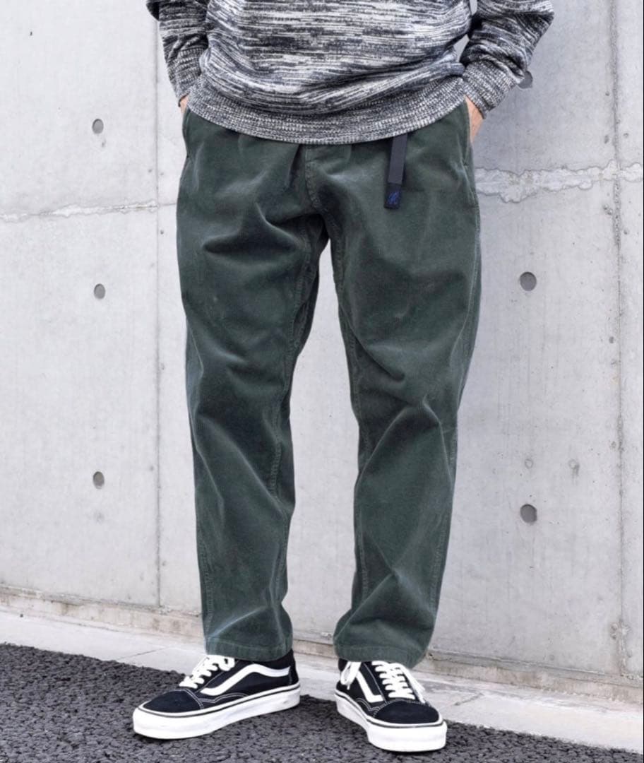 SHIPS any別注 GRAMiCCi: ルーズ テーパードコーデュロイパンツ