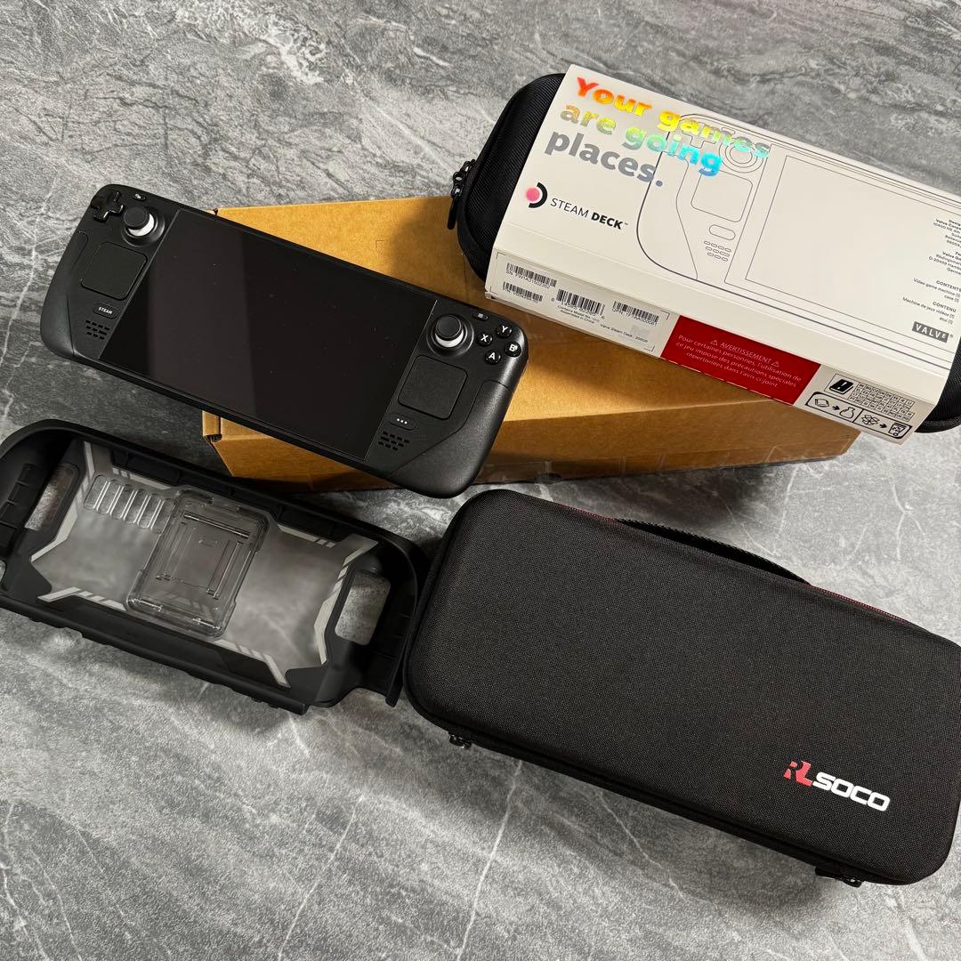 Steamdeck LCD 1TB 換装 カバー及びケース付属