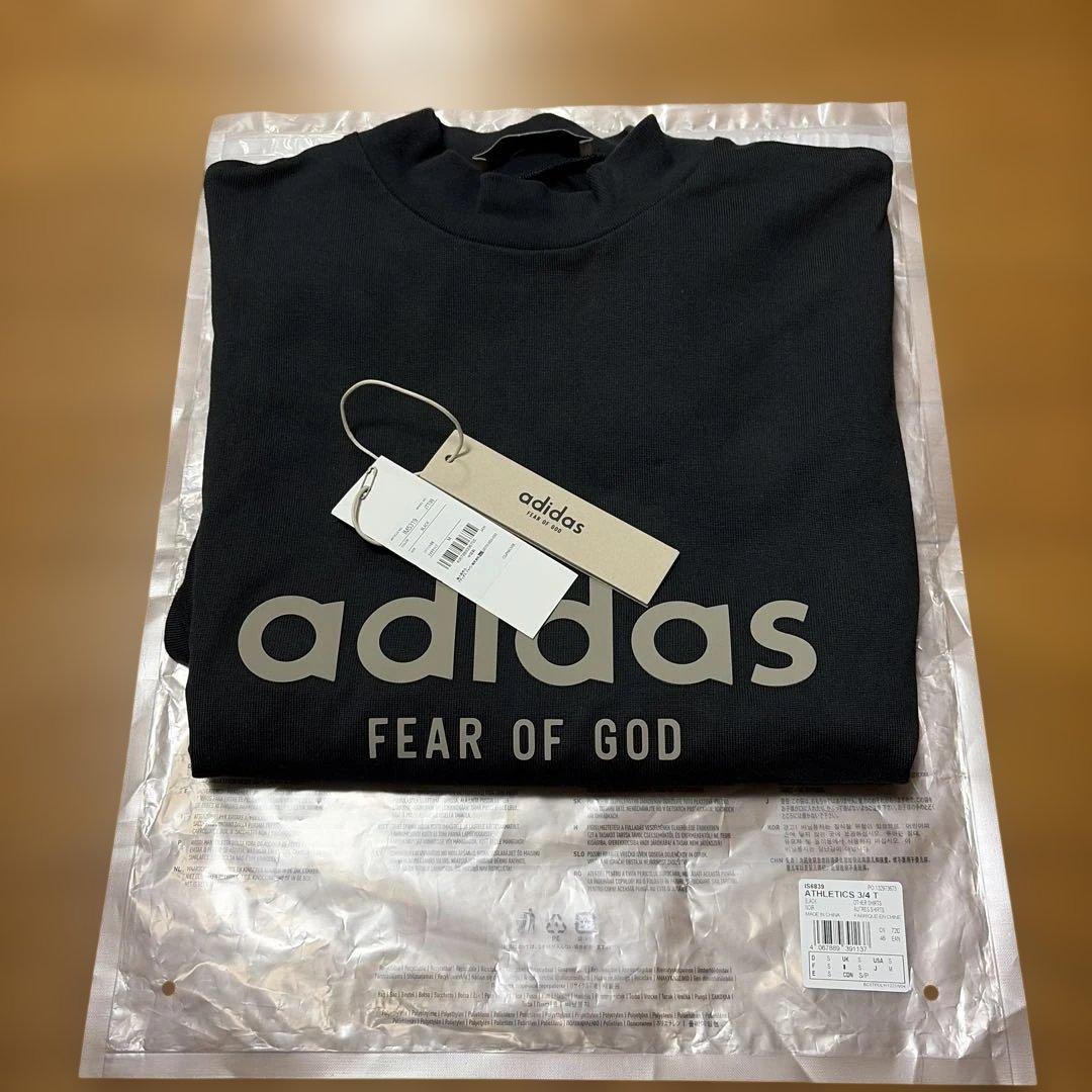 トップス adidas Fear of God ATHLETICS 3/4Tee M