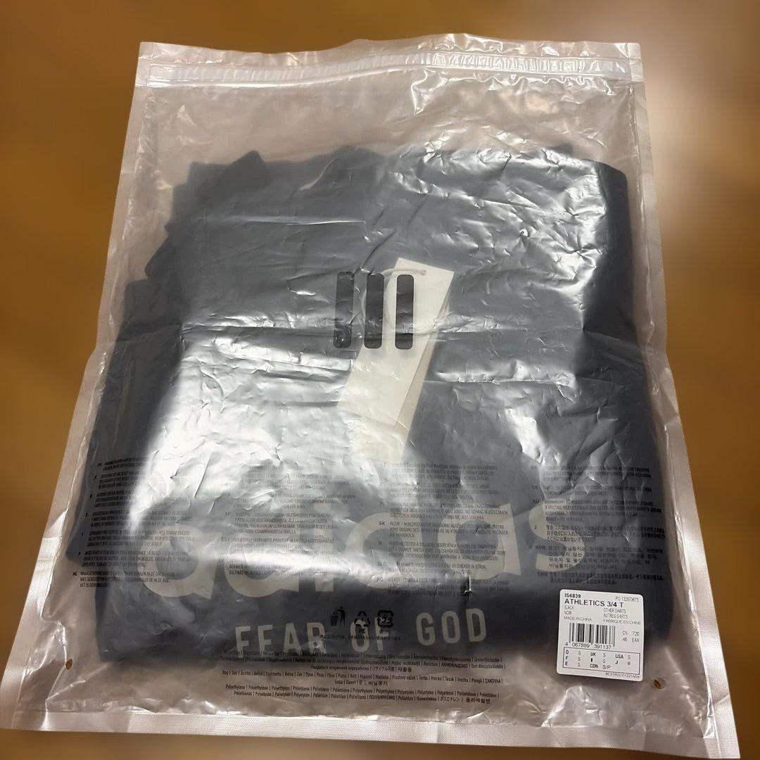 トップス adidas Fear of God ATHLETICS 3/4Tee M