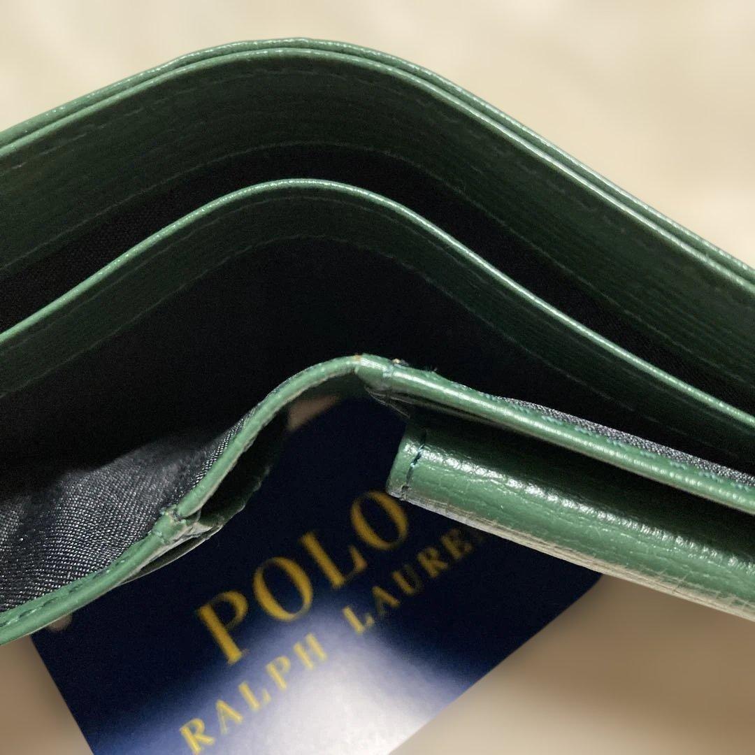 新品Polo Ralph Lauren 二つ折り財布ラルフローレン定価13200