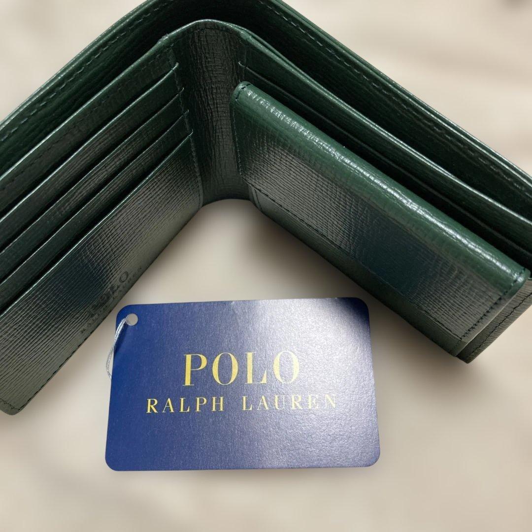 新品Polo Ralph Lauren 二つ折り財布ラルフローレン定価13200