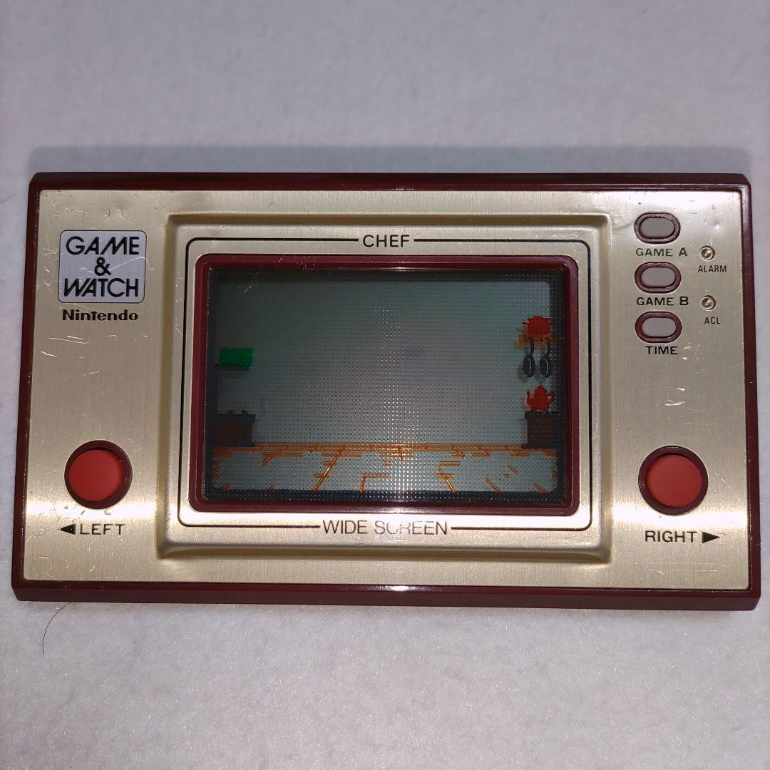 ゲーム＆ウォッチ ワイドスクリーン　シェフ