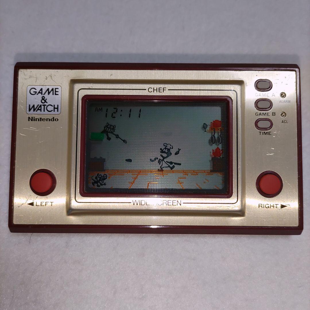 ゲーム＆ウォッチ ワイドスクリーン　シェフ