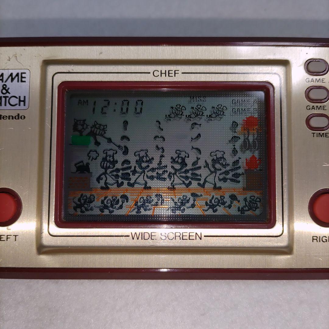 ゲーム＆ウォッチ ワイドスクリーン　シェフ