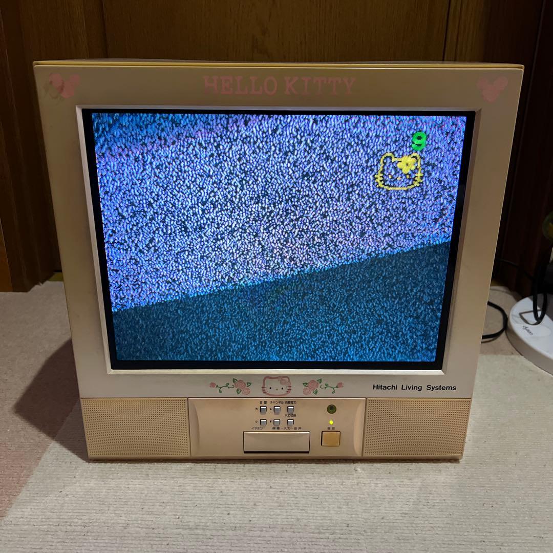 日立⭐︎サンリオHello Kitty⭐︎ブラウン管テレビ2001年式⭐︎訳あり