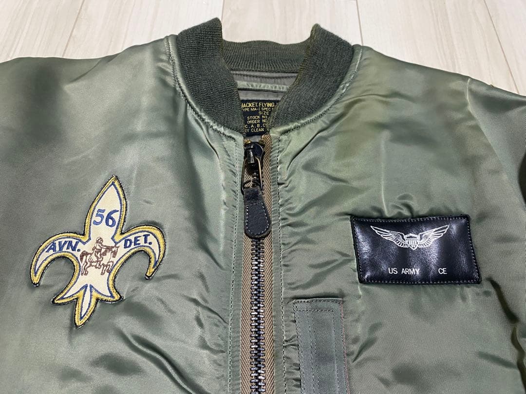 キャブクロージング MA-1 ヴィンテージ フライトジャケット Mサイズ 復刻版