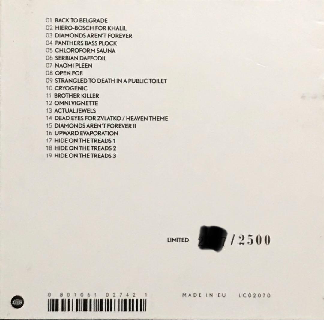 LAST PANTHERS CLARK WARP RECORDS クラーク CD