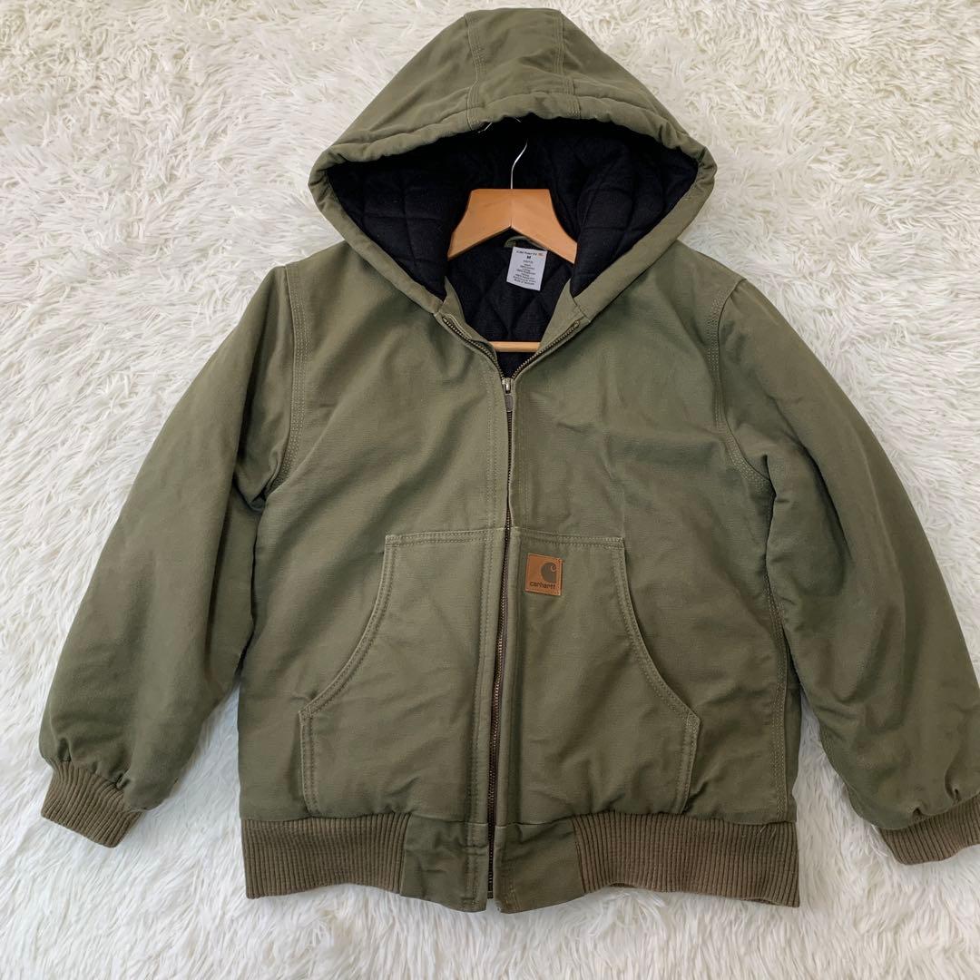 【carhartt】カーハート　アクティブジャケット　キッズ　Ｍ　オリーブ