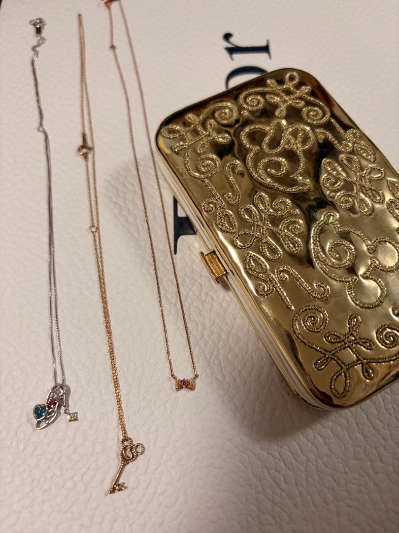 k10 ネックレス　3本セット