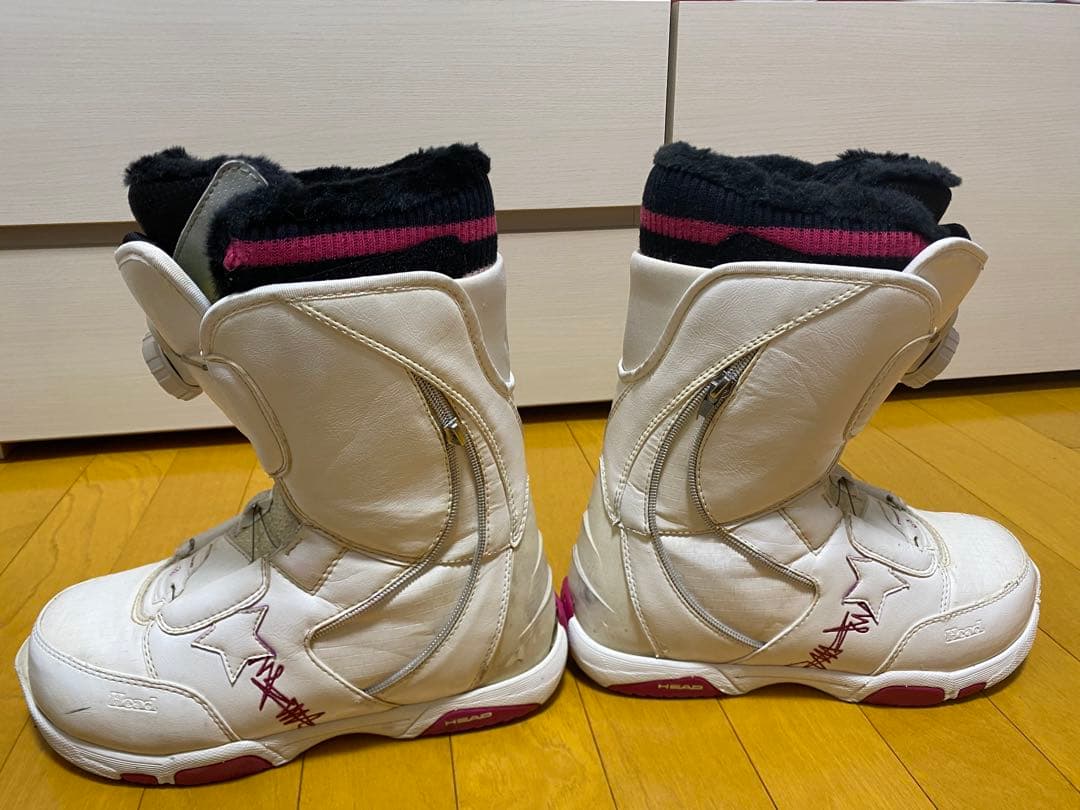 ボア付きダイヤル式HEADスノーボードブーツ(女性用)