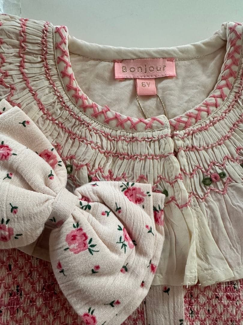 bonjour diary 6y ワンピースibiza 2025SSボンジュール