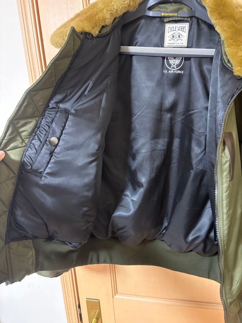 現行レプリカB-15フライトジャケット