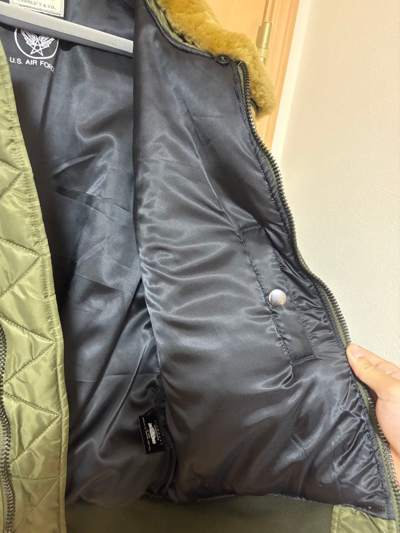 現行レプリカB-15フライトジャケット