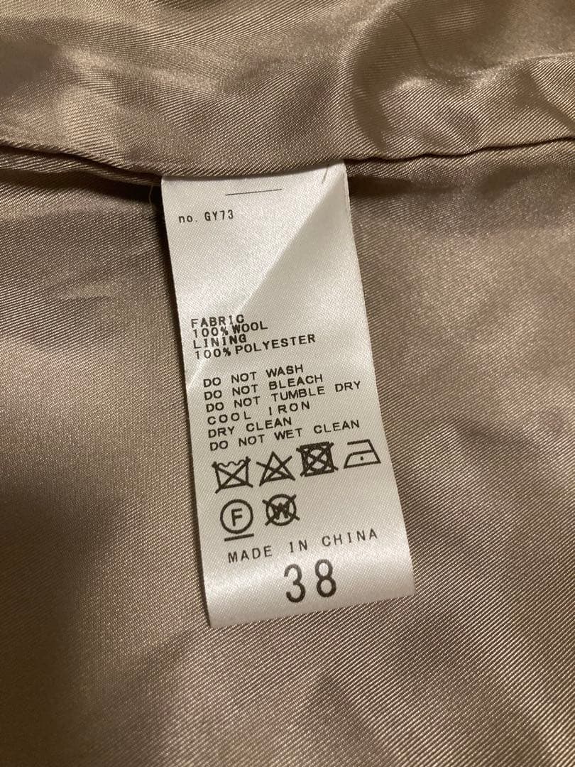 ジャーナルスタンダード　スーパー140ビーバーテーラーコート