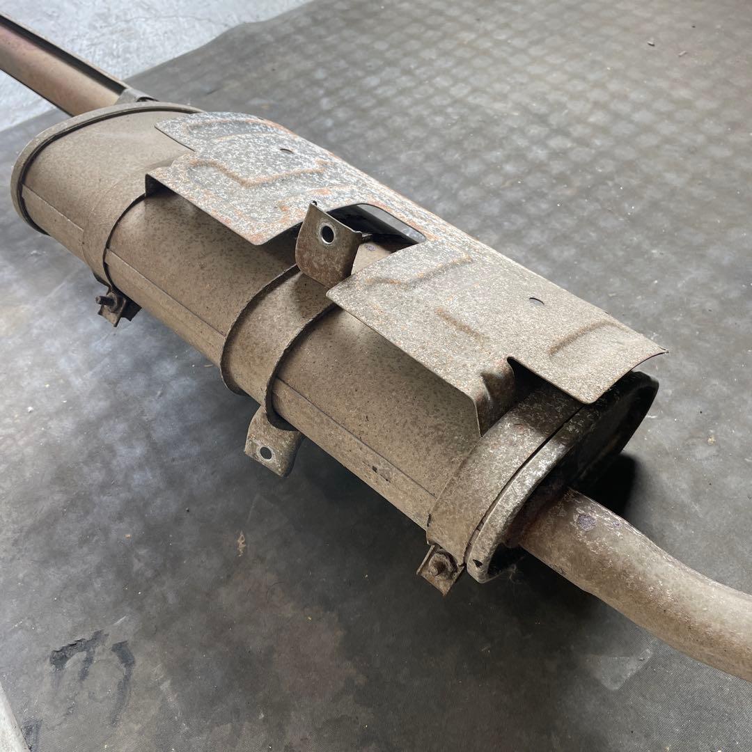 サニトラ　純正　マフラー　GB122外し　角目ロング　後期　車検用