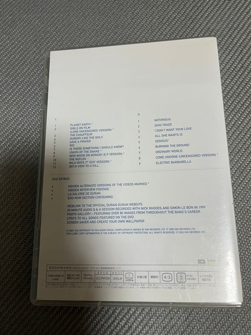 ミュージック DURAN DURAN THE GREATEST DVD