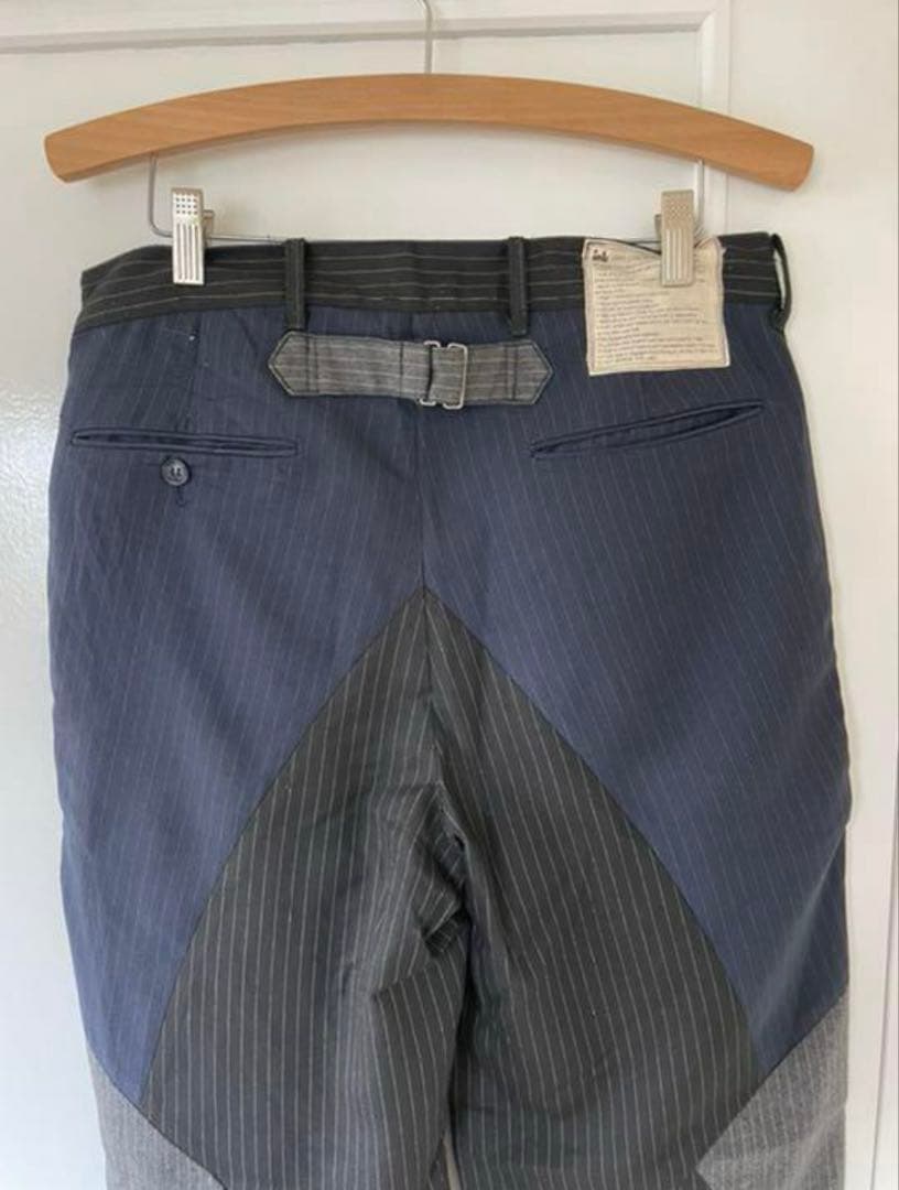 初期ink リメイクストライプパンツ　ヴィンテージ 501 505 スタプレ