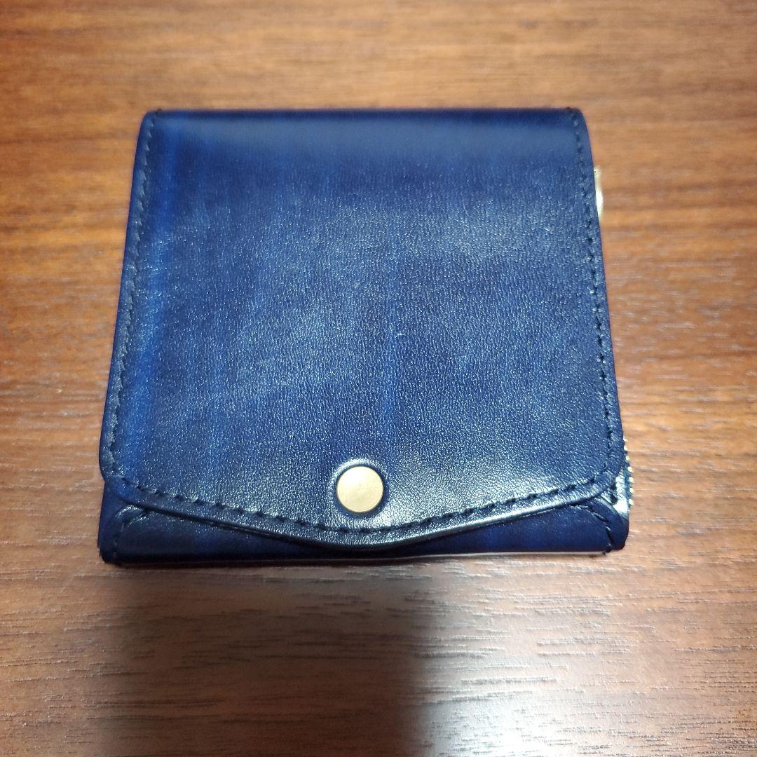 小さく薄い財布SAKU ver.3 Plus Rugato 青