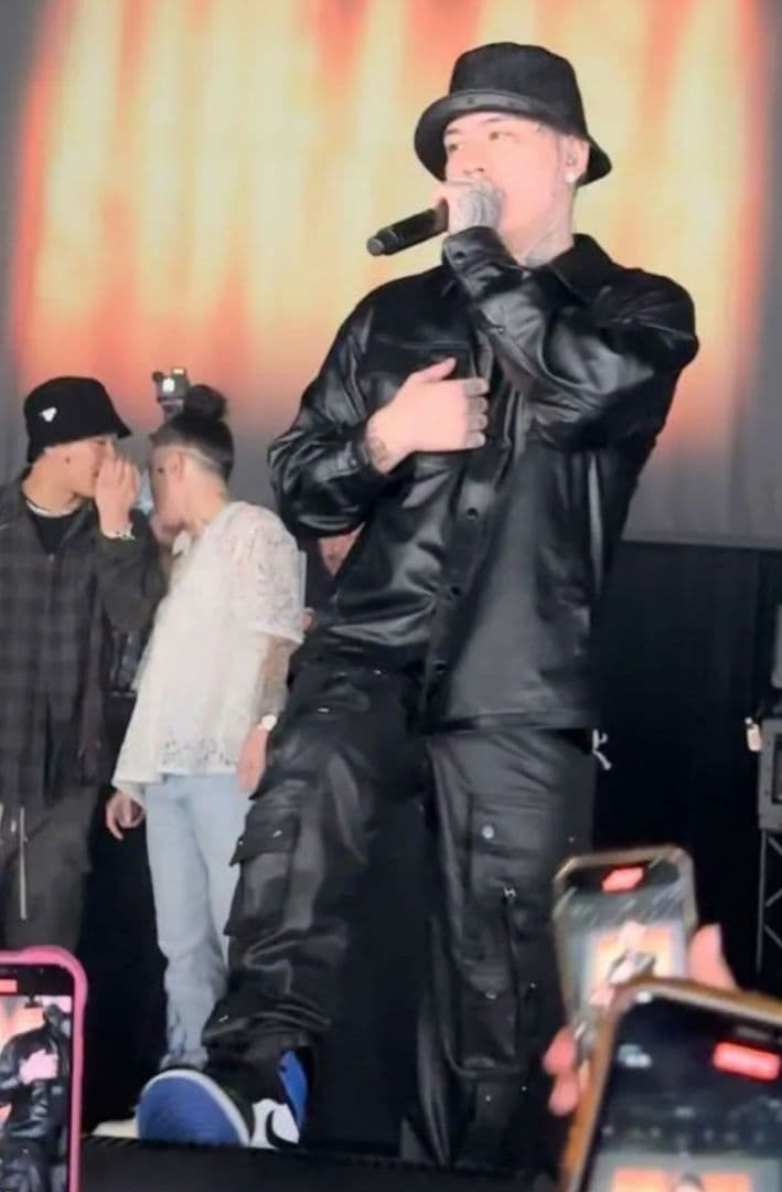 【激シブ・完売モデル】LASTNEST　レザー 長袖　シャツ　黒　ブラック　XL