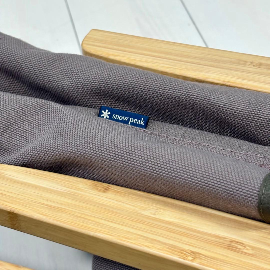  peak【Limted ITEM】ローチェア30 グレー 2脚セット②