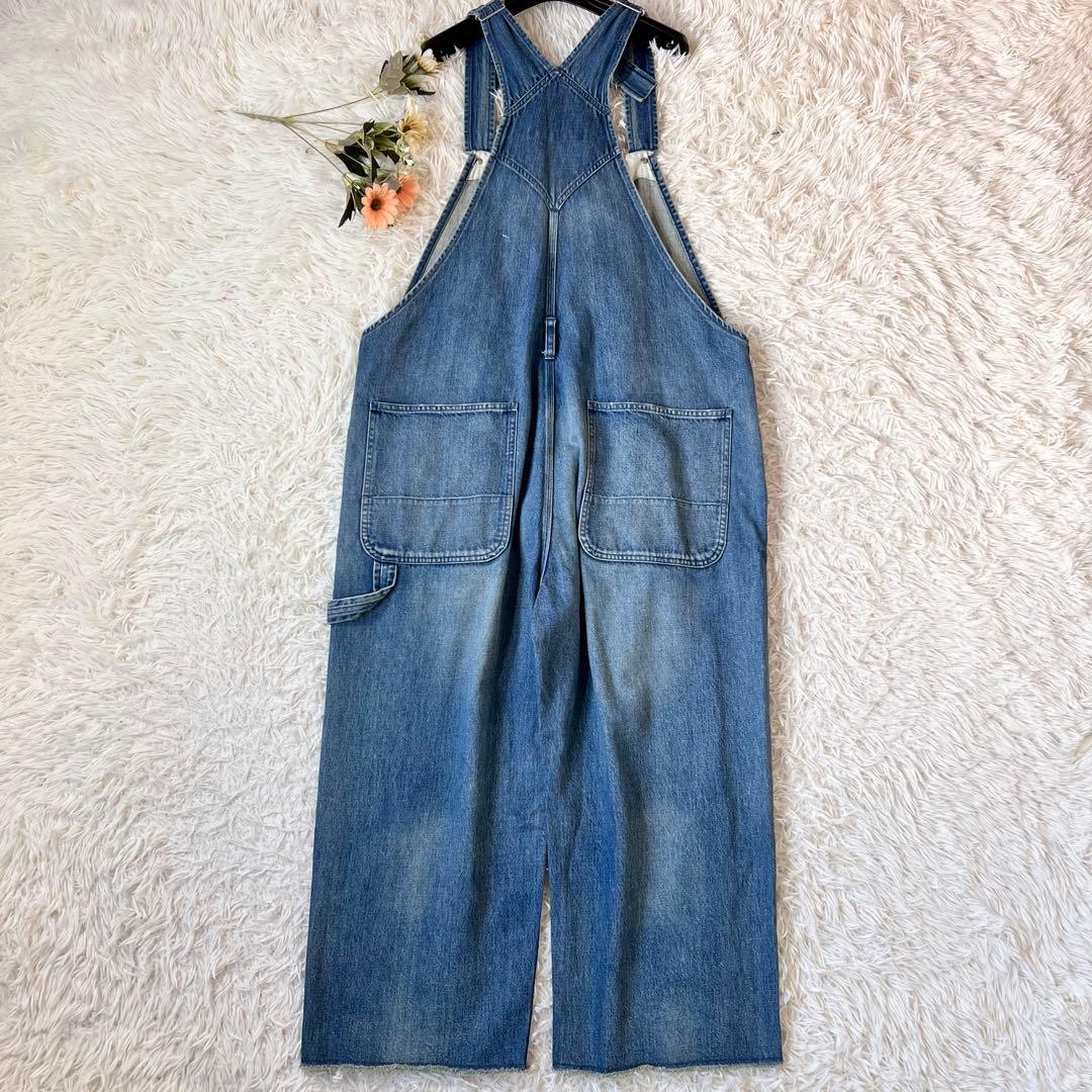 ジャーナルスタンダードラックス 11OZ デニム オーバーオール サロペット
