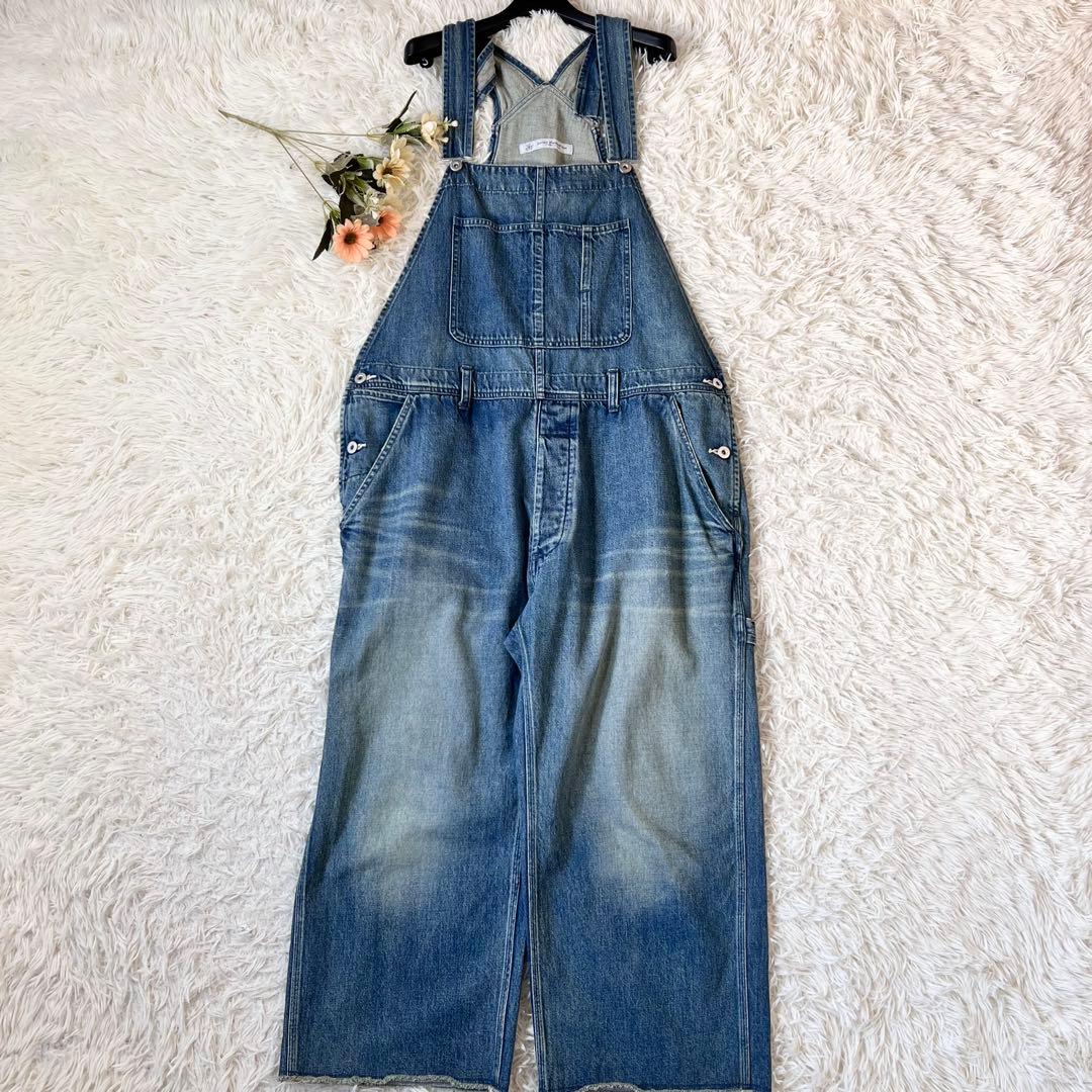 ジャーナルスタンダードラックス 11OZ デニム オーバーオール サロペット