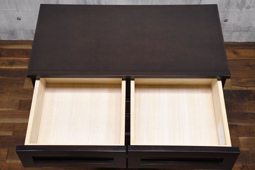 EGC67 IDC大塚家具 ヴィータ 4段チェスト 整理タンス ミドルチェスト