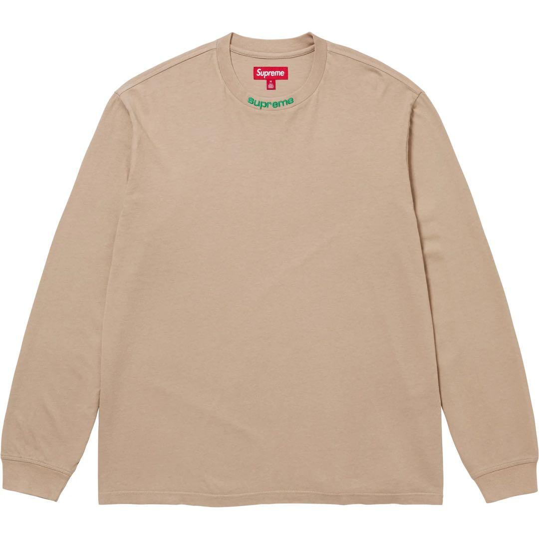 た*あ様 supreme Embroidered Collar L/S Top