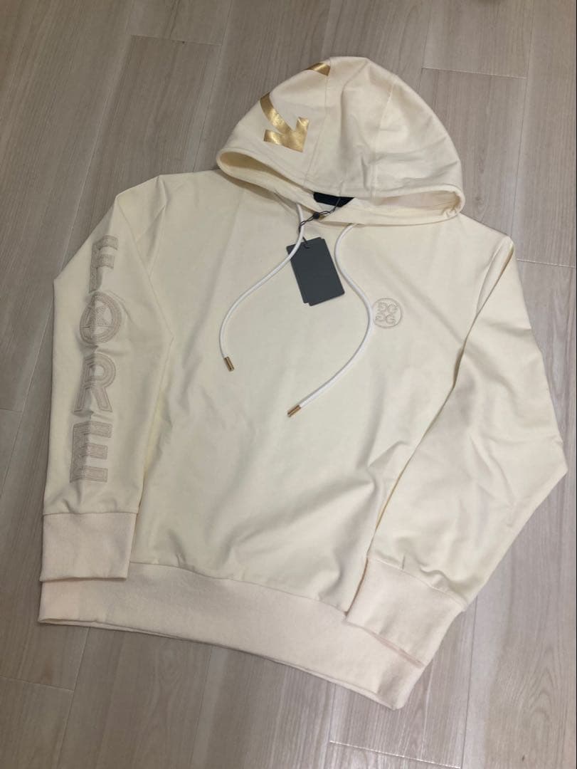 春ジーフォアゴルフ パーカー トレーナーメンズLサイズ