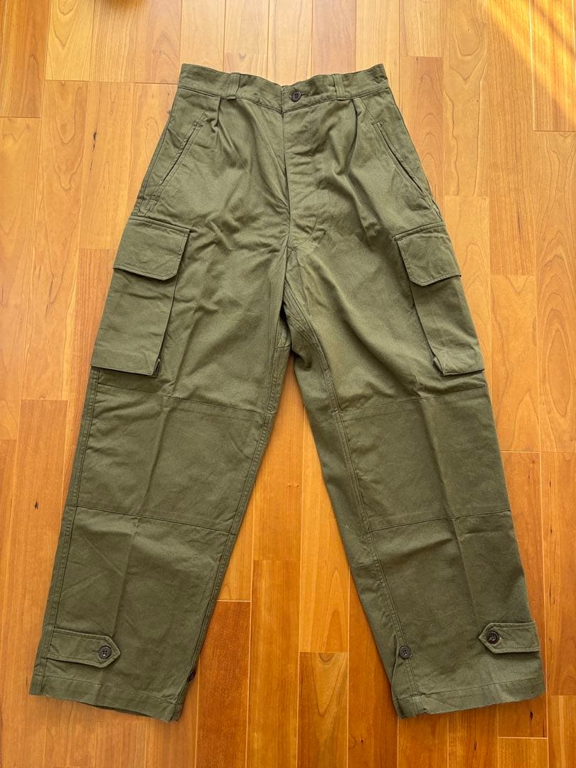希少 実物 超美品 フランス軍 M-47 カーゴパンツ 後期型