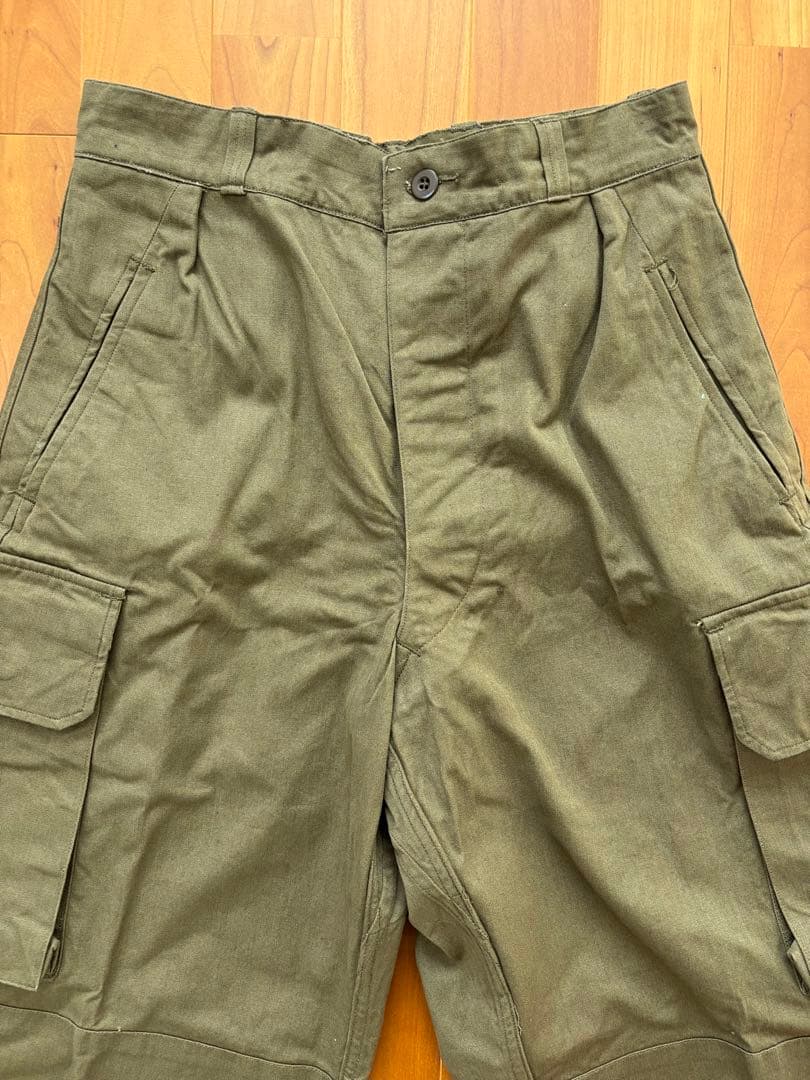 希少 実物 超美品 フランス軍 M-47 カーゴパンツ 後期型