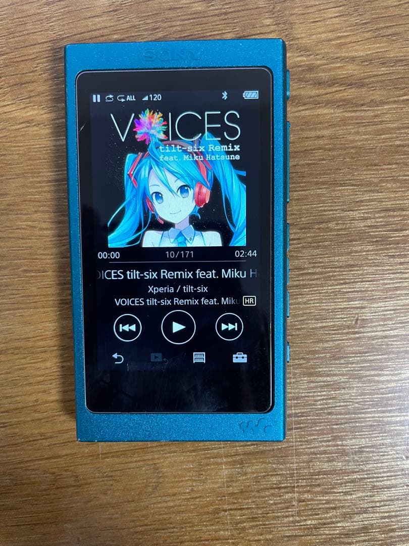 SONY NW-A35デジタルオーディオプレーヤー ビリジアンブルー