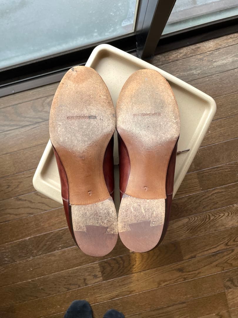 シェットランドフォックス　パンチドキャップトゥ ケンジントンⅡ サイズ7